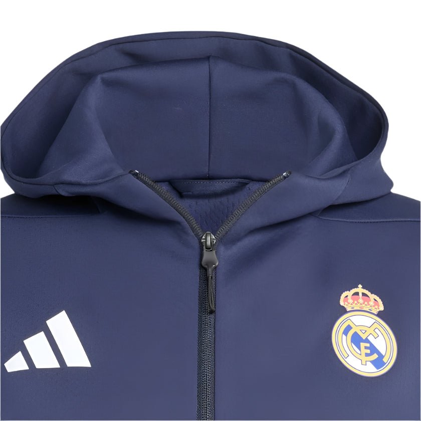 adidas Real Madrid 25/26 Anthem Jacket (Legend Ink) | SoccerWearhouse