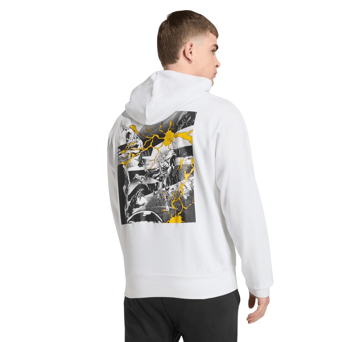 adidas Real Madrid 25/26 Avengers Hoodie (White) | SoccerWearhouse