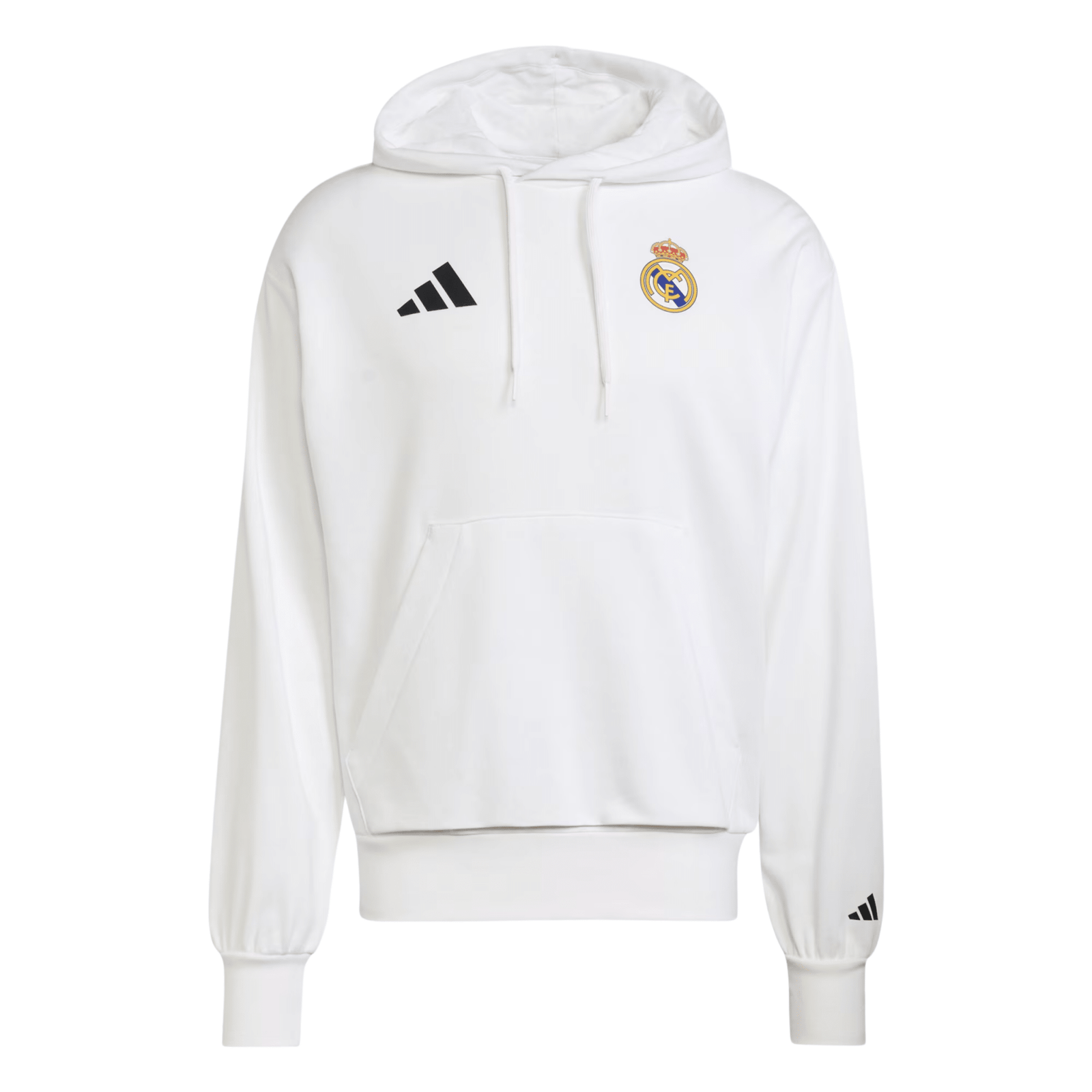 adidas Real Madrid 25/26 Avengers Hoodie (White) | SoccerWearhouse