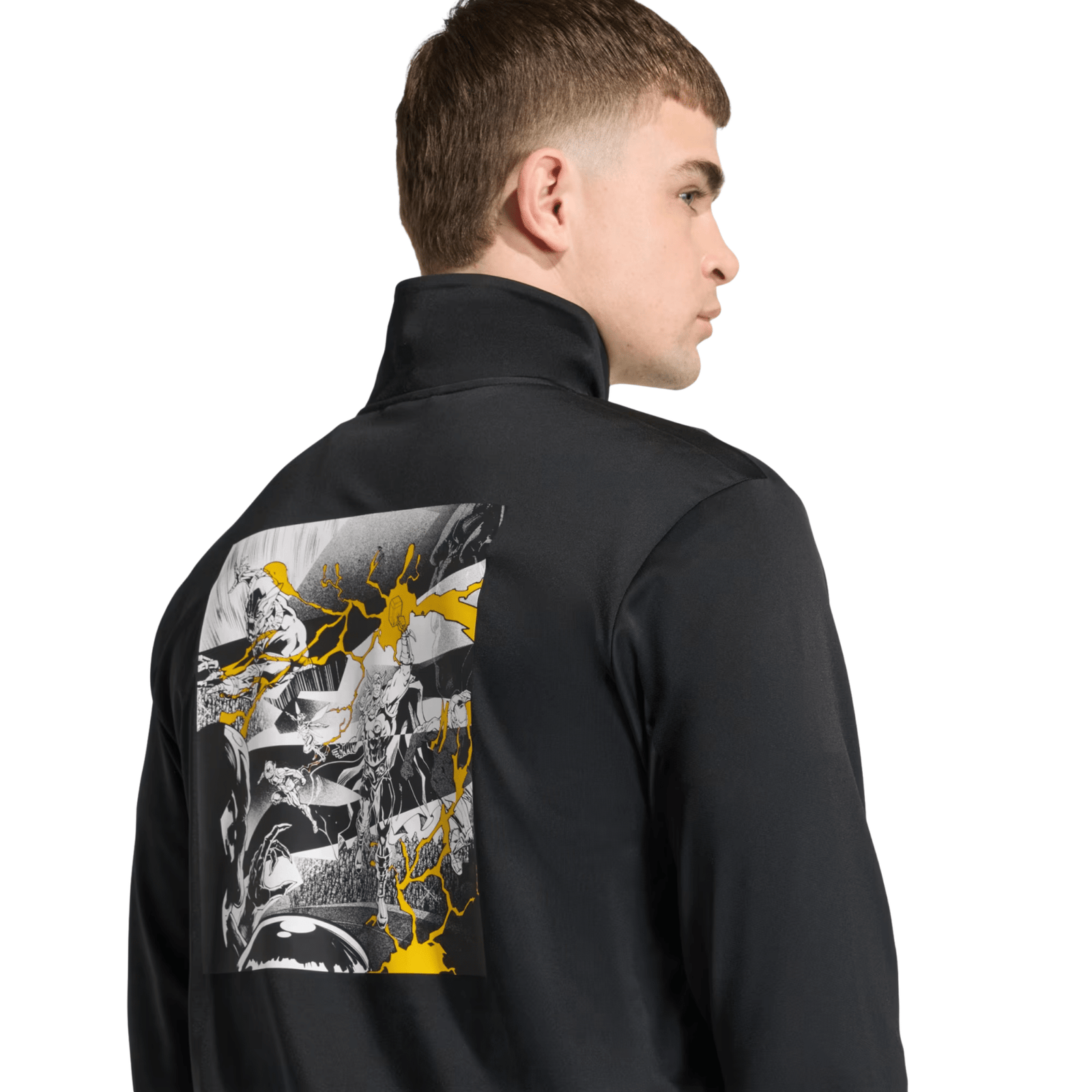 adidas Real Madrid 25/26 Avengers Track Top Jacket (Black) | SoccerWearhouse