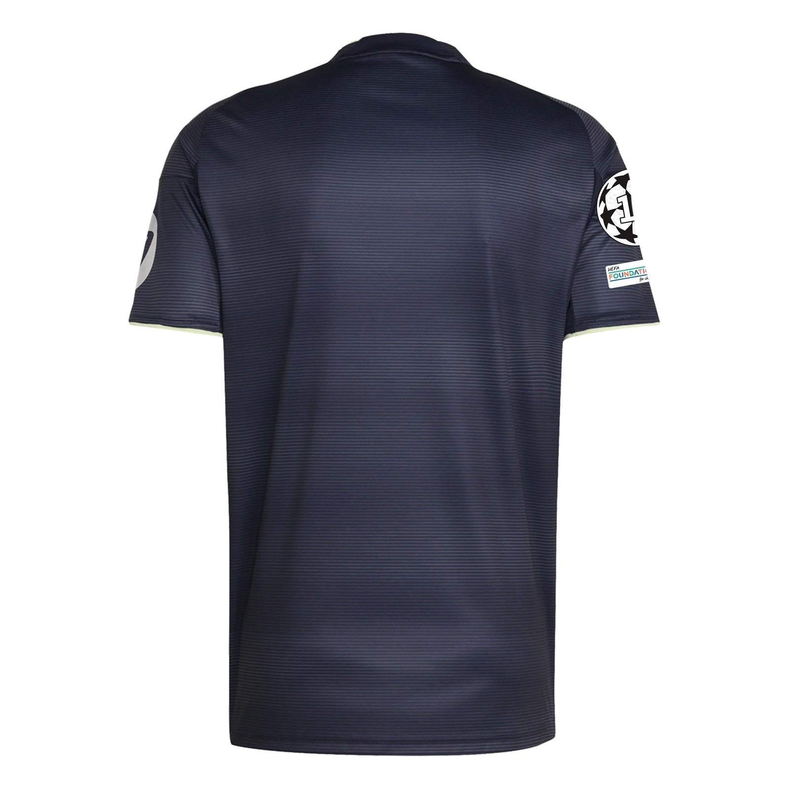 adidas Real Madrid 25/26 Away Jersey w/ Champions League Patches (Legend Ink) | SoccerWearhouse