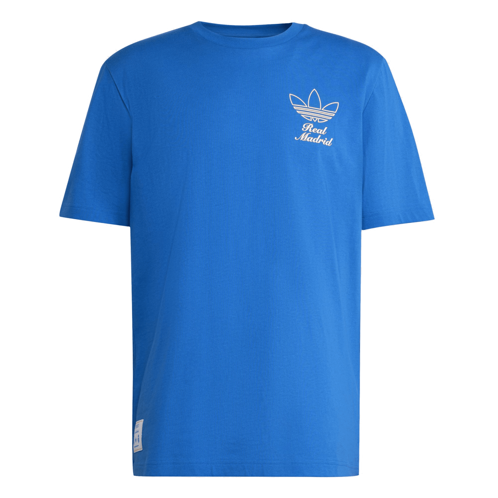 adidas Real Madrid 25/26 Terrace Icons Graphic T-Shirt (Blue) | SoccerWearhouse