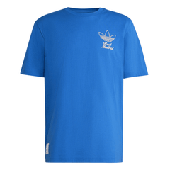 adidas Real Madrid 25/26 Terrace Icons Graphic T-Shirt (Blue)