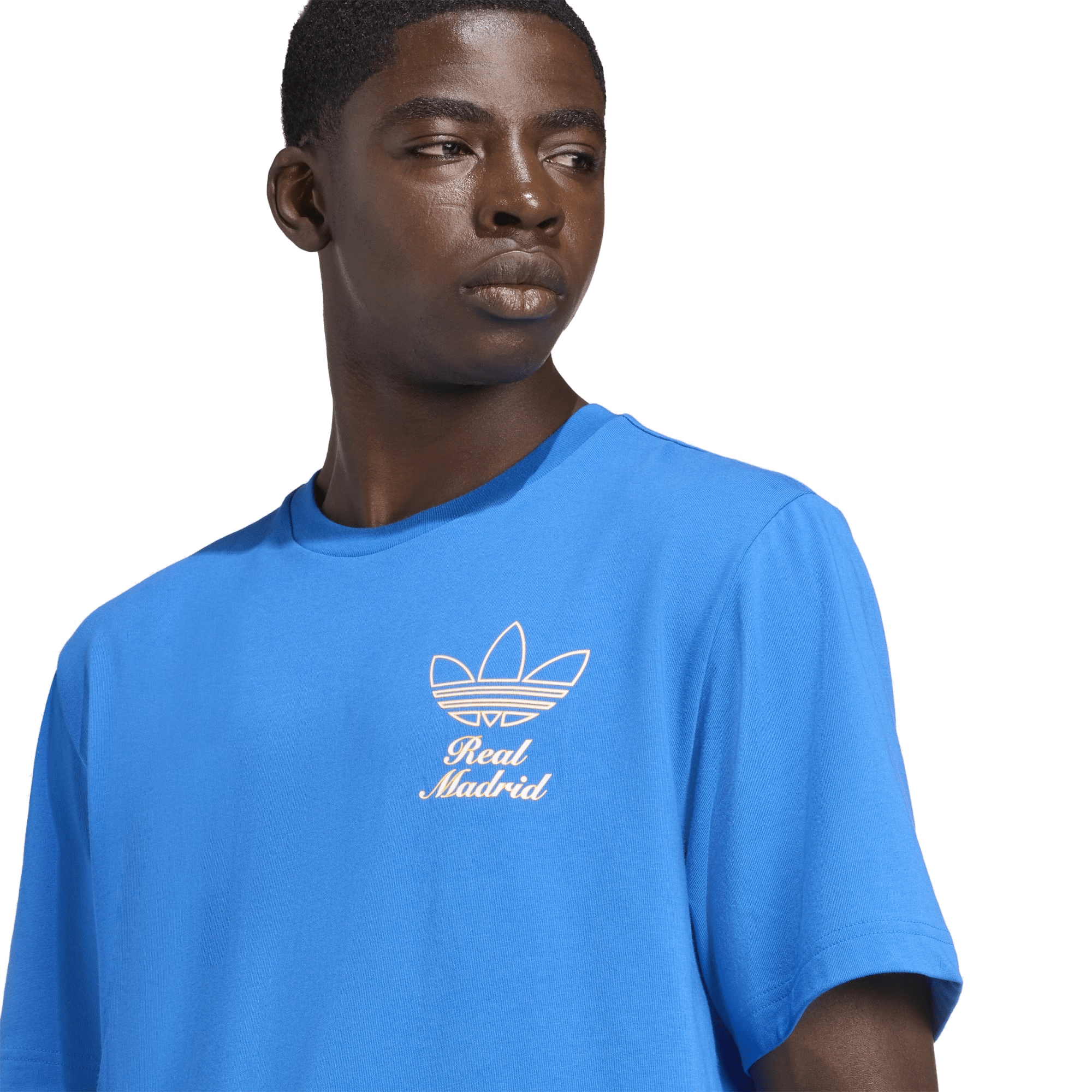 adidas Real Madrid 25/26 Terrace Icons Graphic T-Shirt (Blue)