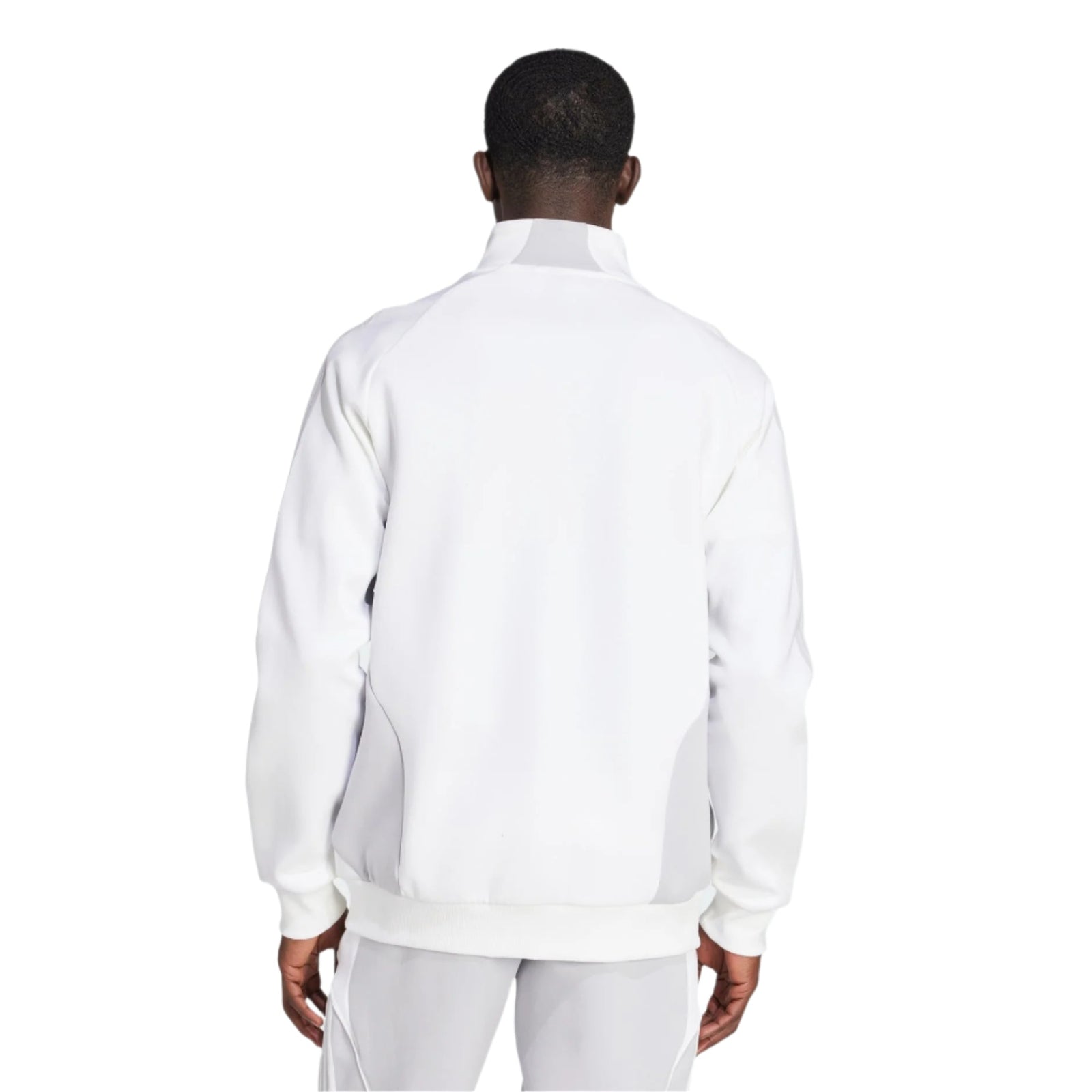 adidas Real Madrid 25/26 UBP Doubleknit Track Top (White/Light Solid Grey) | SoccerWearhouse
