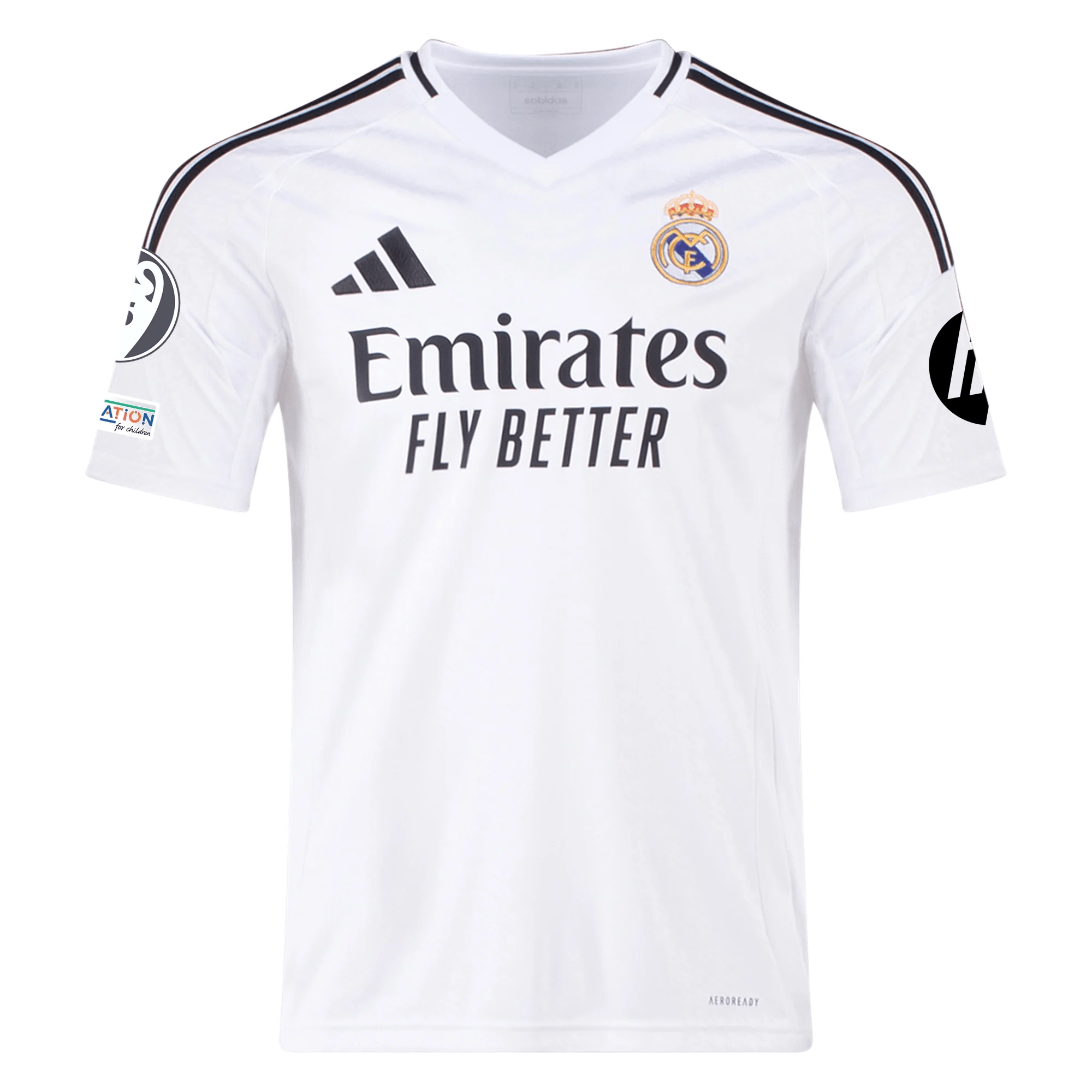 adidas Real Madrid Aurélien Tchouaméni Home Jersey 24/25 w/ Champions adidas Real Madrid Aurélien Tchouaméni Home Jersey 24/25 w/ Champions