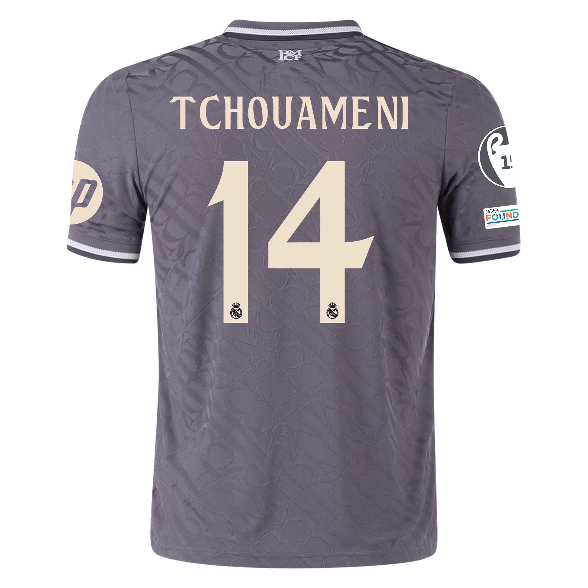 adidas Real Madrid Authentic David Alaba Third Jersey w/ Champions Lea adidas Real Madrid Authentic David Alaba Third Jersey w/ Champions Lea