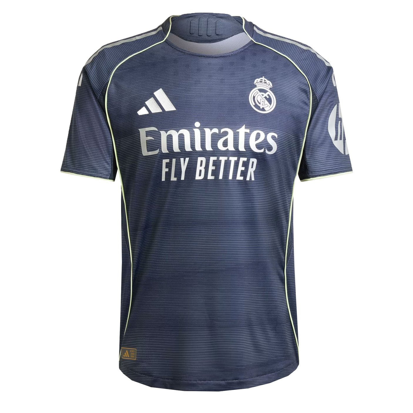 adidas Real Madrid Authentic Away Jersey 25/26 (Legend Ink) | SoccerWearhouse