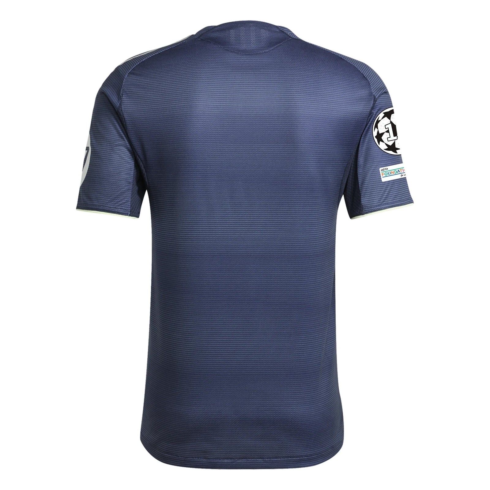 adidas Real Madrid Authentic Away Jersey 25/26 w/ Champions League Patches (Legend Ink) | SoccerWearhouse