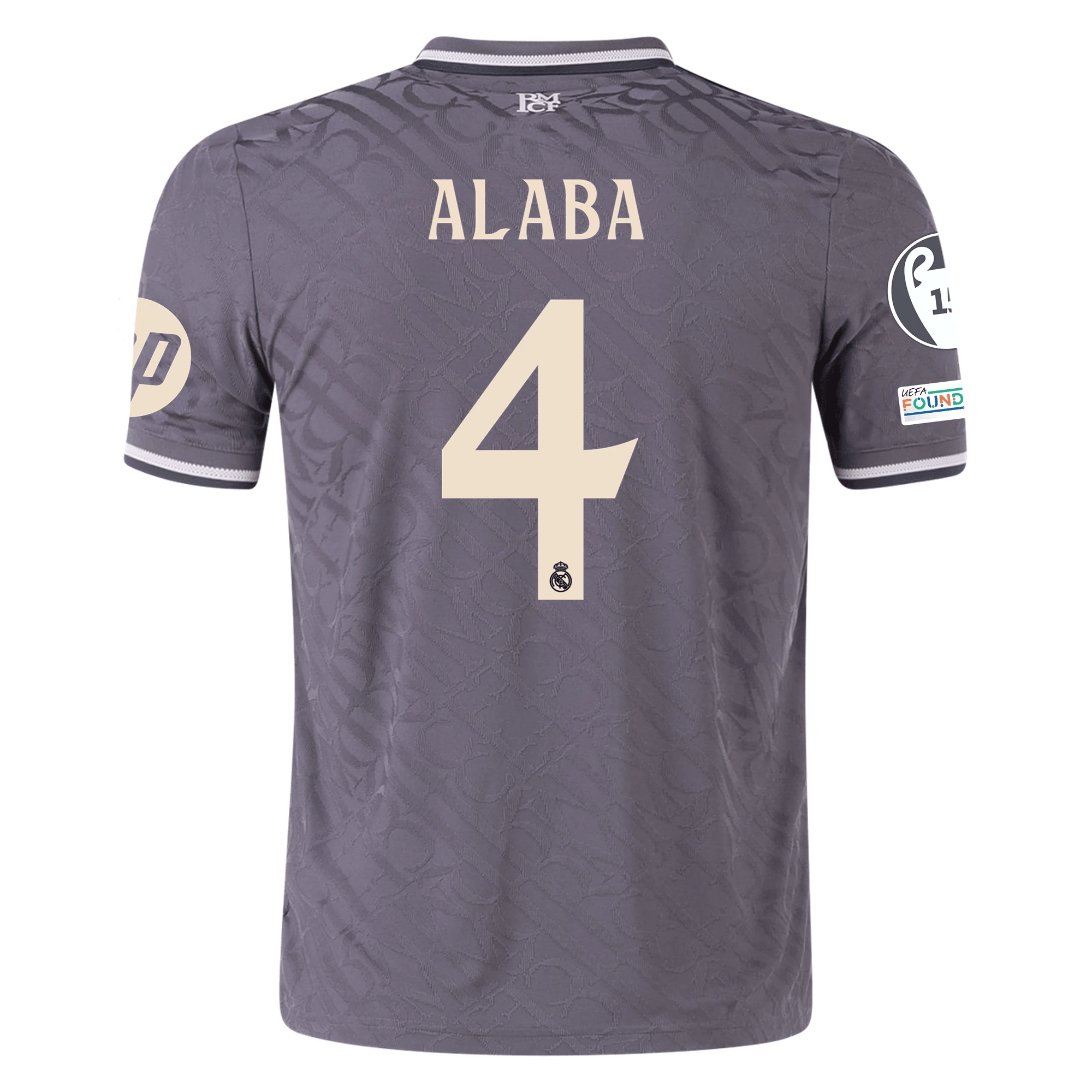 adidas Real Madrid Authentic David Alaba Third Jersey w/ Champions Lea
