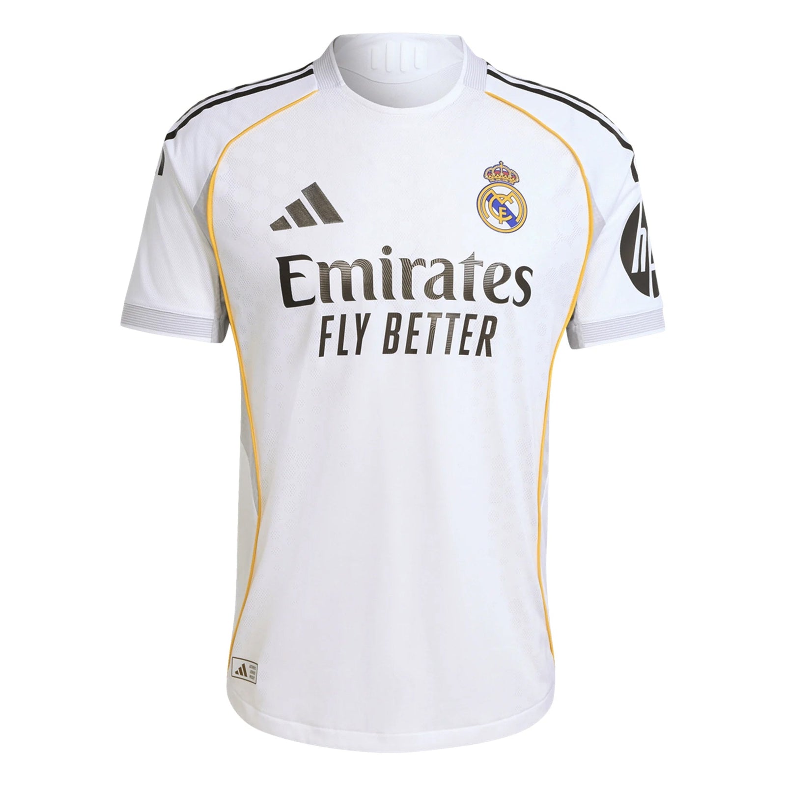 adidas Real Madrid Authentic Home Jersey 25/26 (White) | SoccerWearhouse