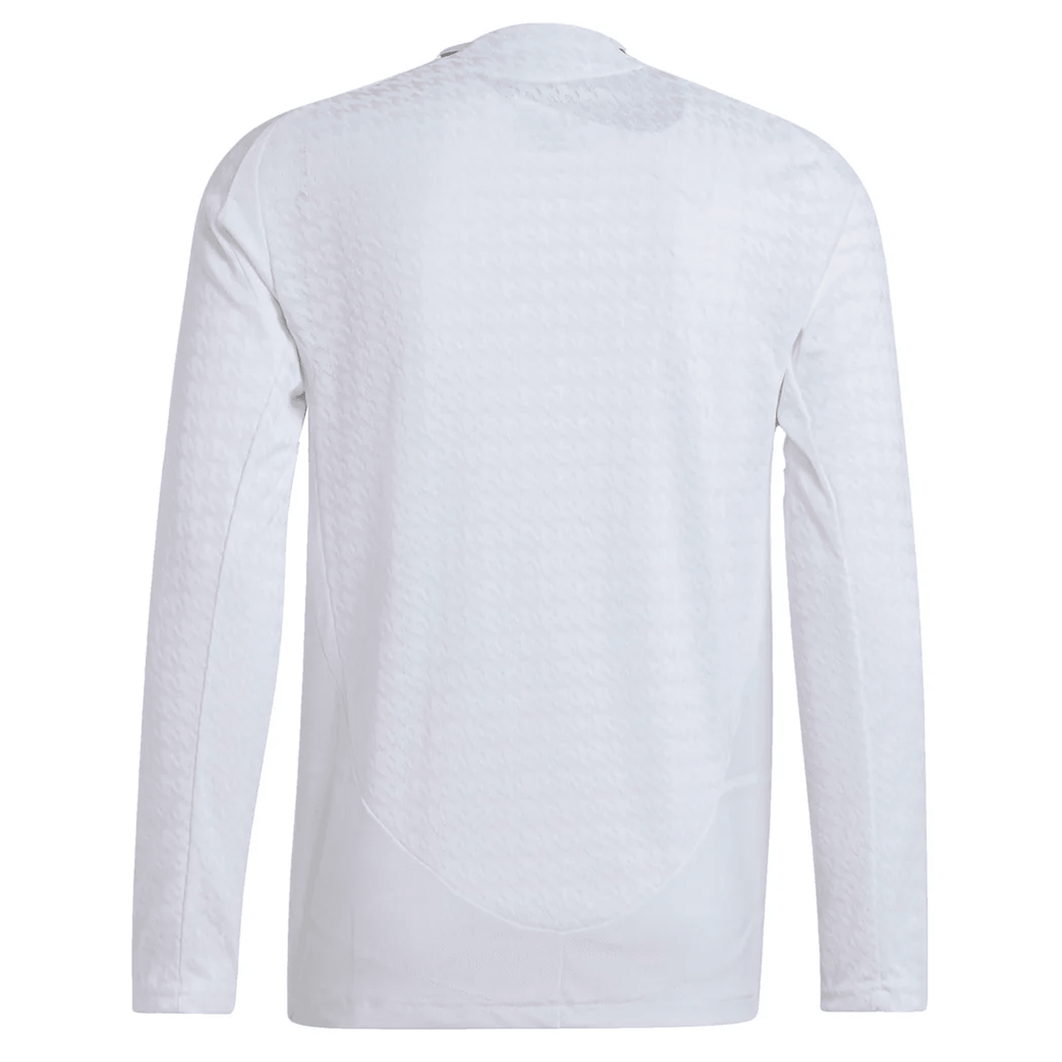 adidas Real Madrid Authentic Long Sleeve Home Jersey 24/25 (White) | SoccerWearhouse