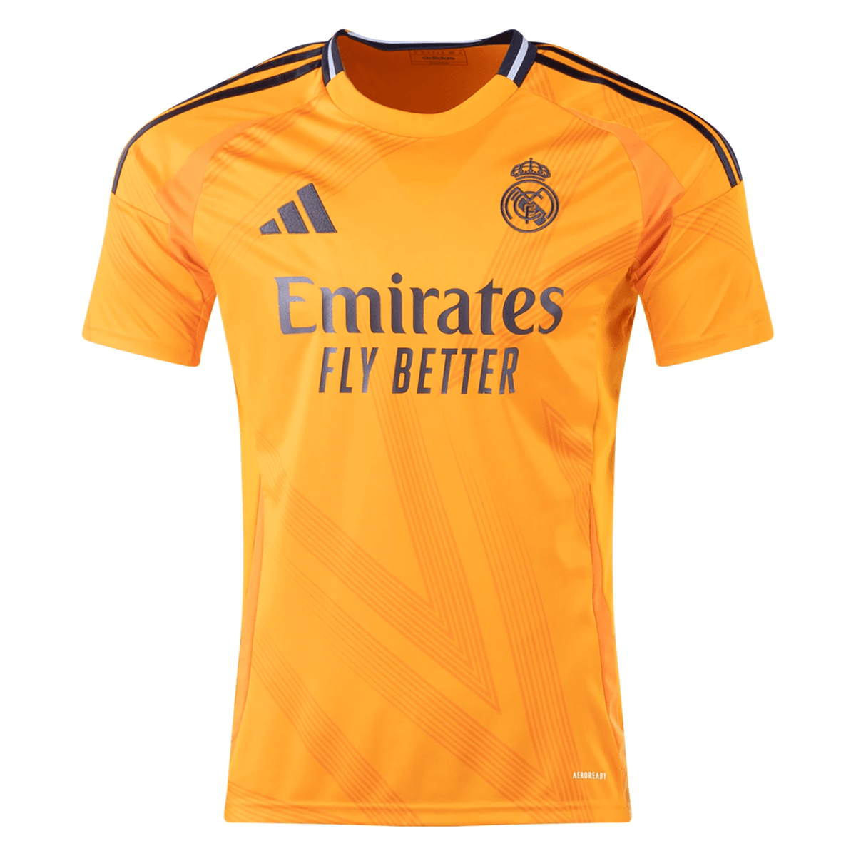 adidas Real Madrid Away Jersey 24/25 (Crew Orange) | SoccerWearhouse