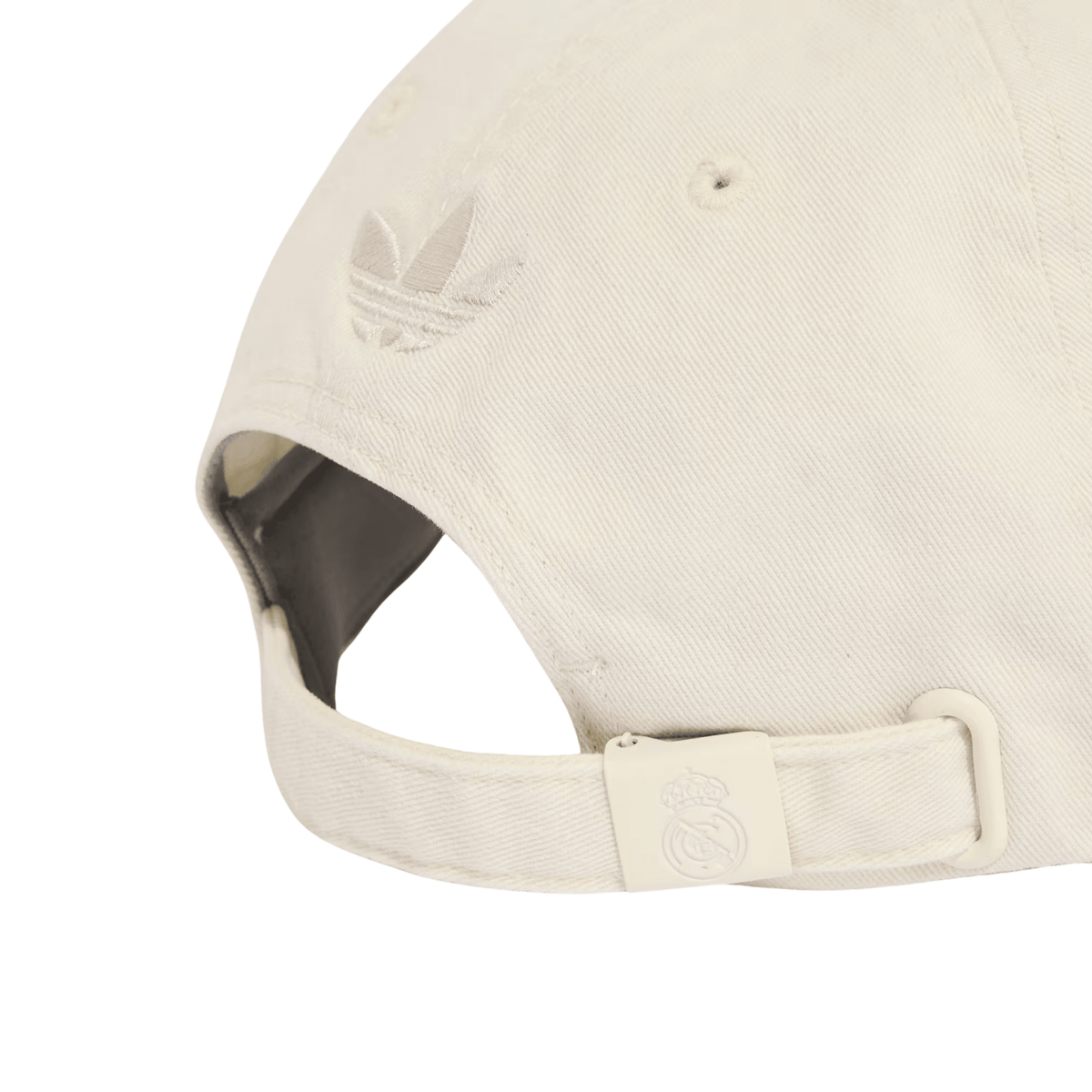 adidas Real Madrid Dad Hat (Ivory) | SoccerWearhouse