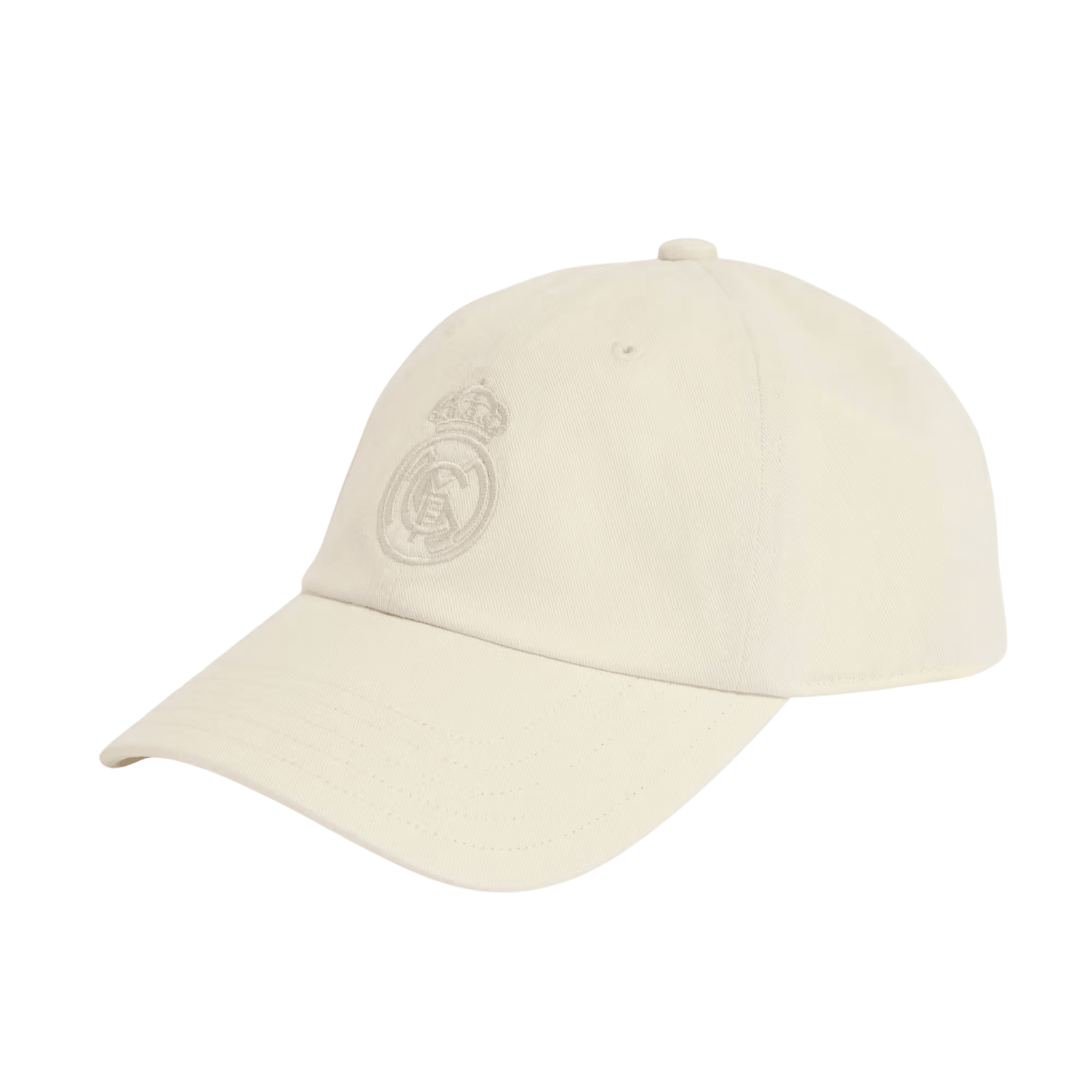 adidas Real Madrid Dad Hat (Ivory) | SoccerWearhouse