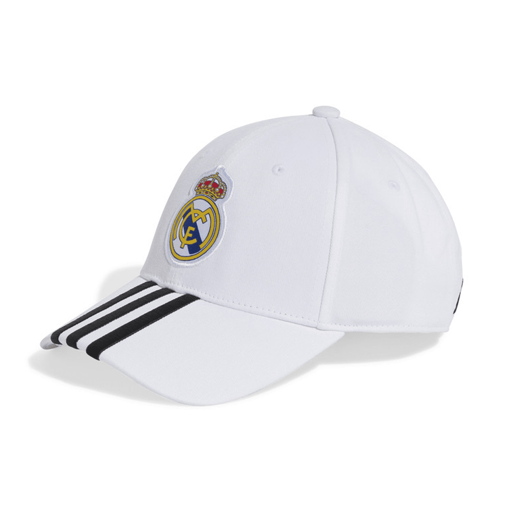 adidas Real Madrid Hat Cap 24/25 (White/Black) | SoccerWearhouse