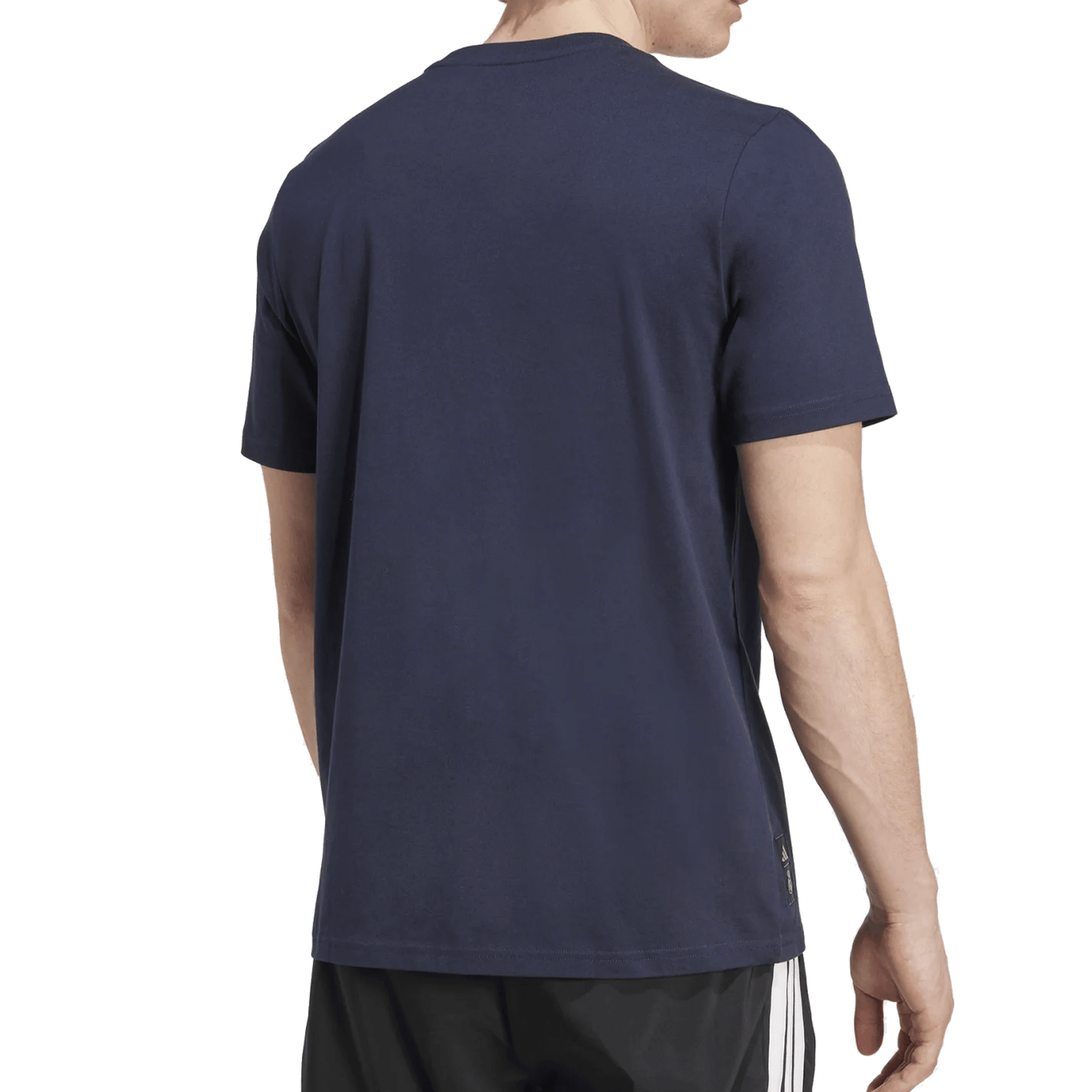 adidas Real Madrid Letter Logo T-Shirt (Legend Ink) | SoccerWearhouse