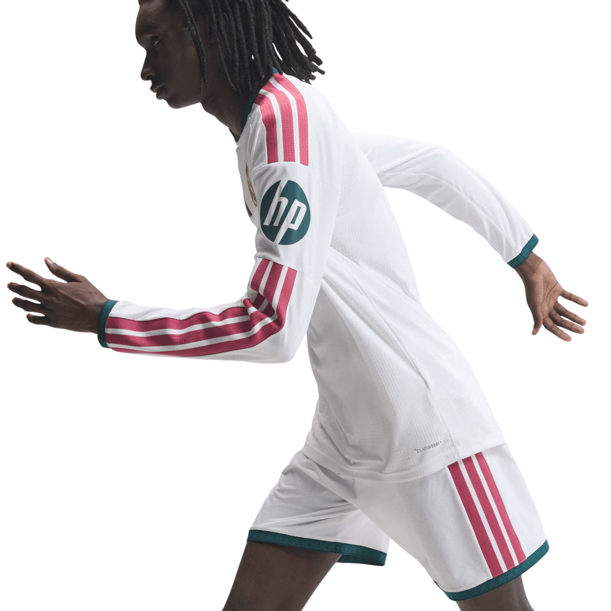 adidas Real Madrid Long Sleeve Authentic Home Jersey 26/27 (White) | SoccerWearhouse