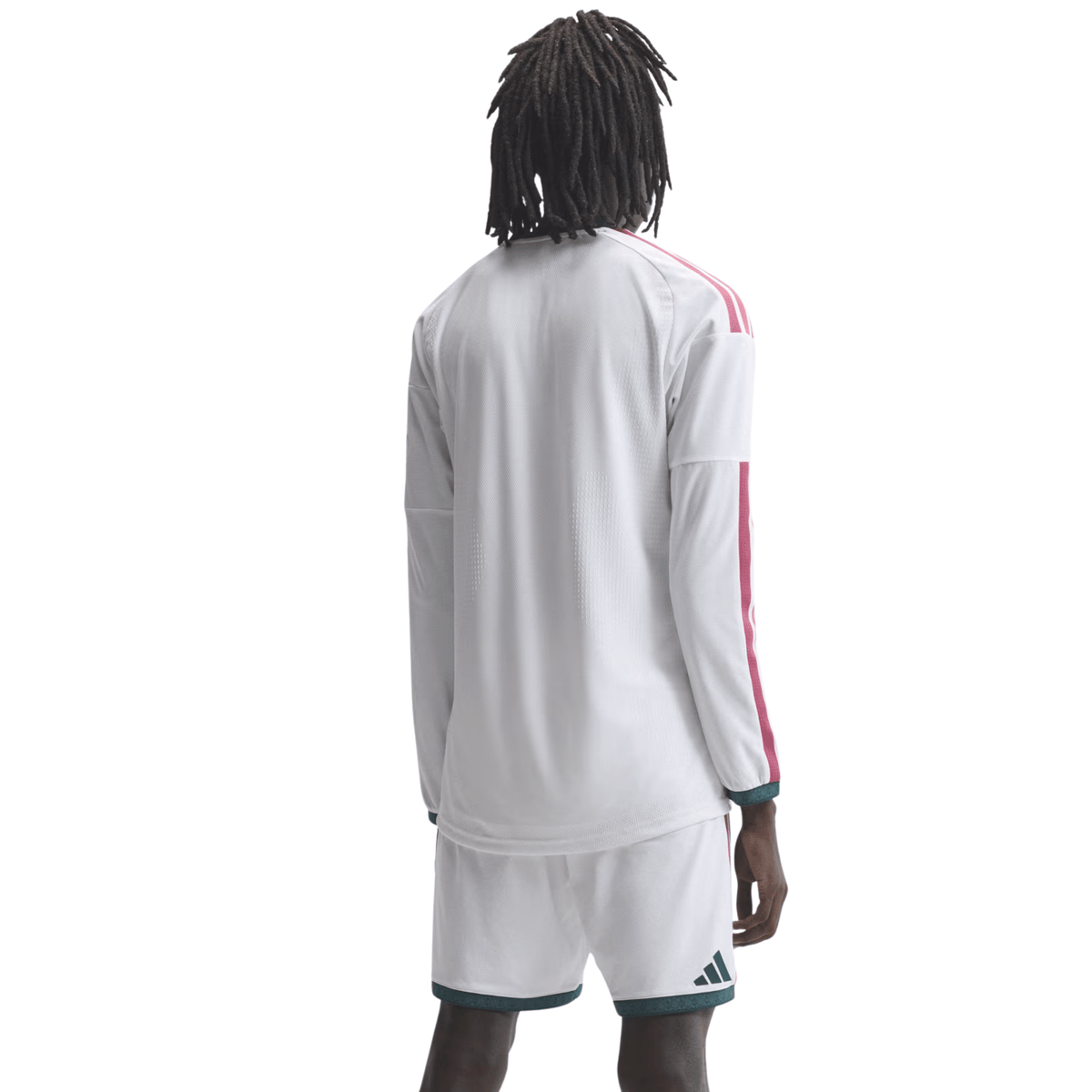 adidas Real Madrid Long Sleeve Authentic Home Jersey 26/27 (White) | SoccerWearhouse