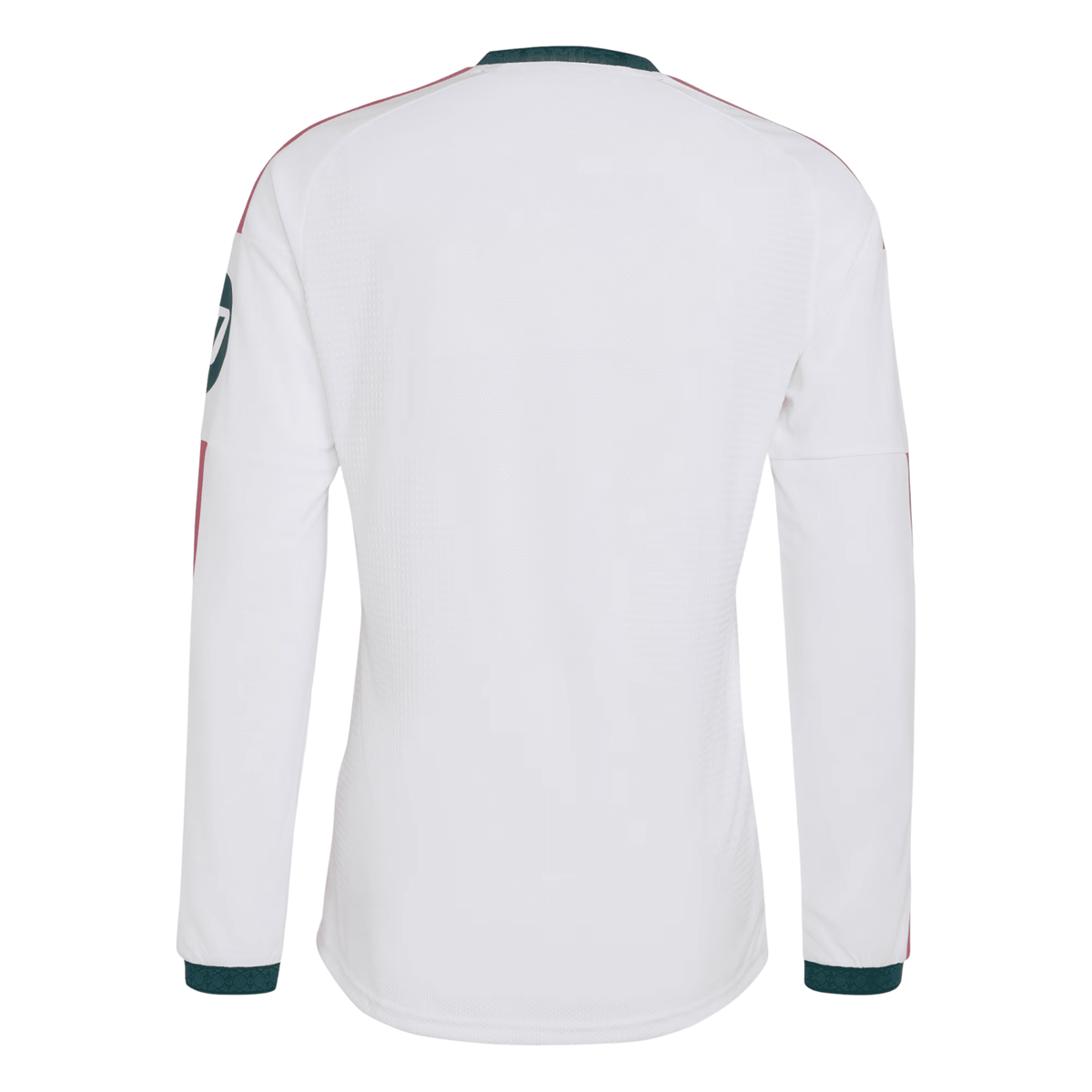 adidas Real Madrid Long Sleeve Authentic Home Jersey 26/27 (White) | SoccerWearhouse
