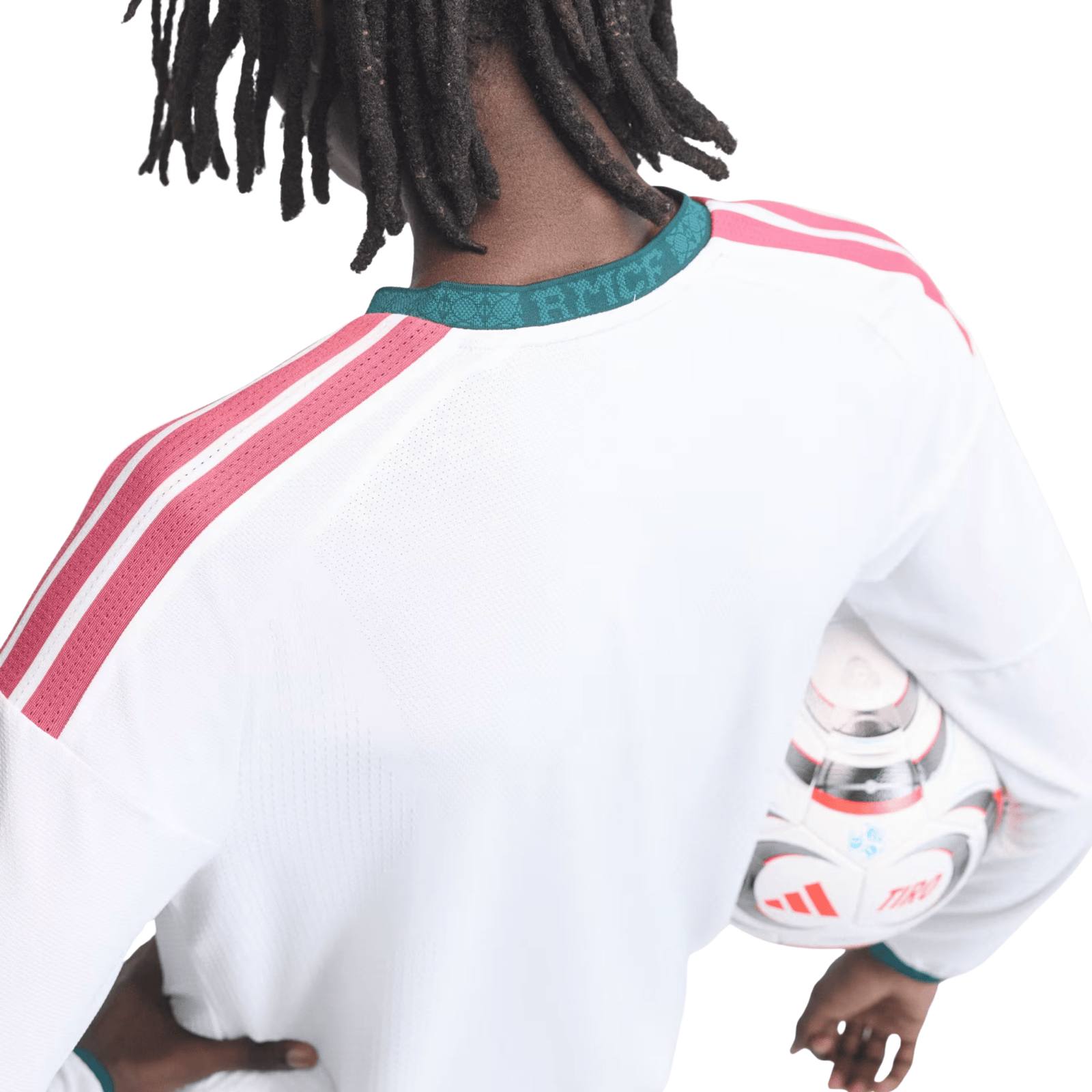adidas Real Madrid Long Sleeve Authentic Home Jersey 26/27 (White) | SoccerWearhouse