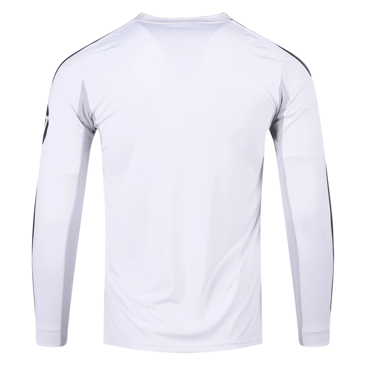 adidas Real Madrid Long Sleeve Home Jersey 25/26 (White) | SoccerWearhouse