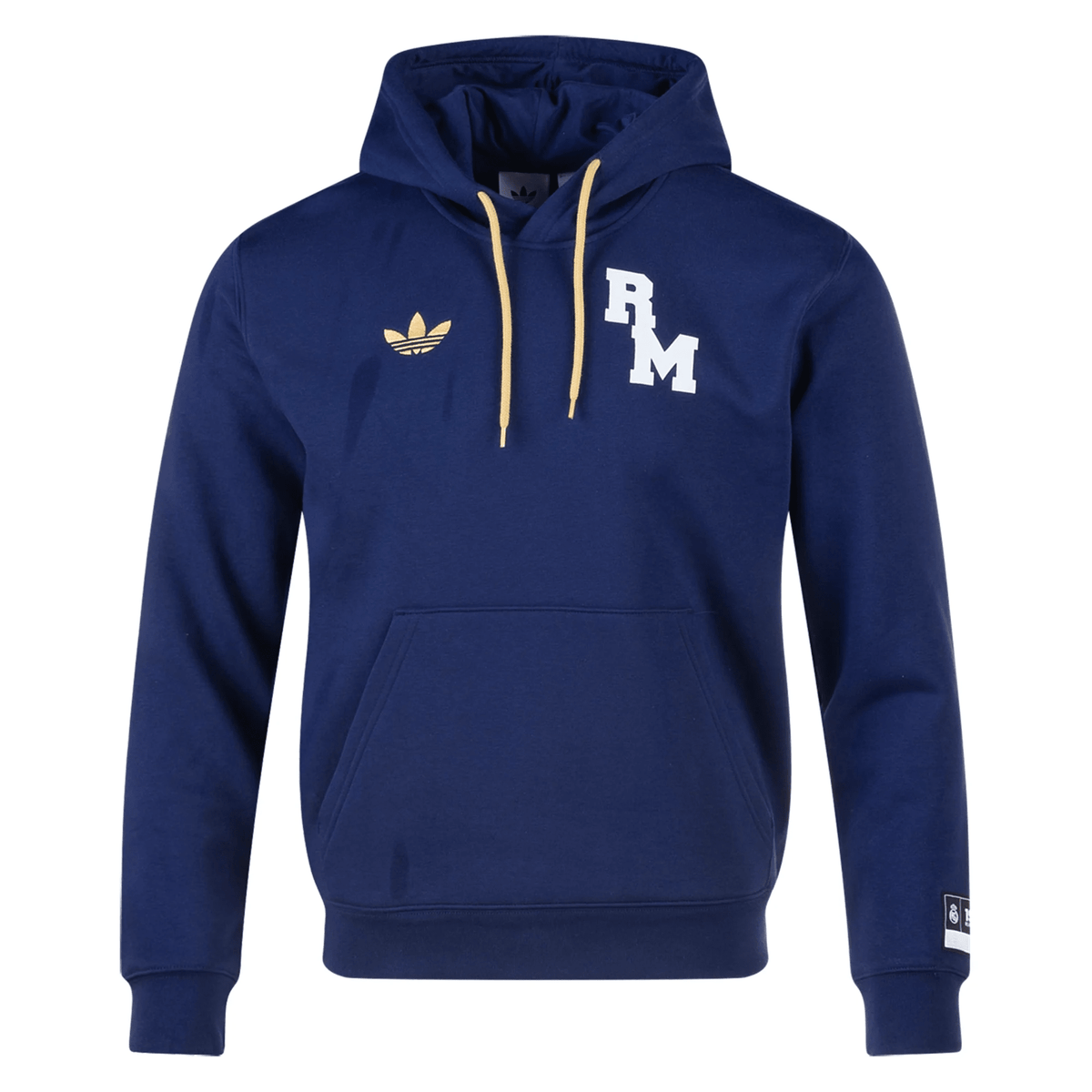 adidas Real Madrid Retro Hoodie 24/25 (Tenablue/White) | SoccerWearhouse