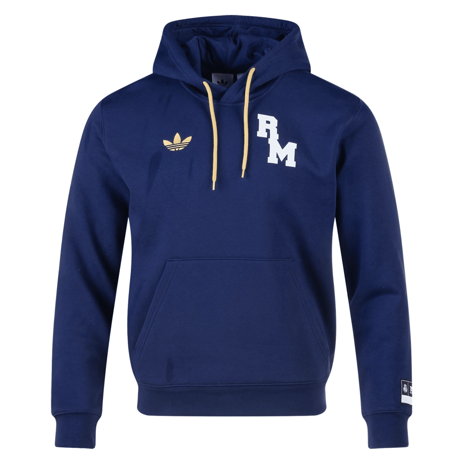 adidas Real Madrid Retro Hoodie 24/25 (Tenablue/White) | SoccerWearhouse