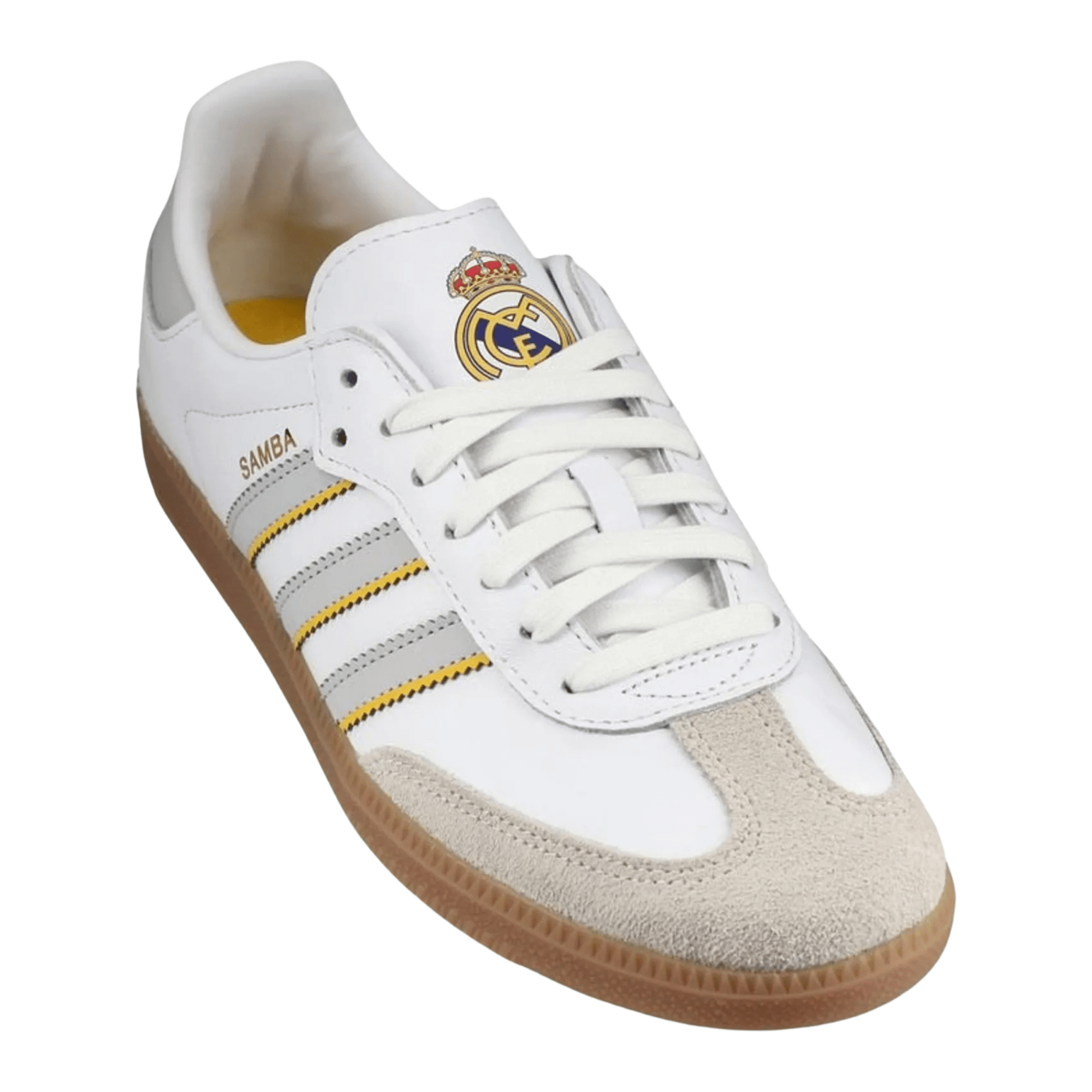 adidas gazelle silver green womens Adidas Samba Classic | Men's | (Real Madrid) White/Grey/Gum main image 1