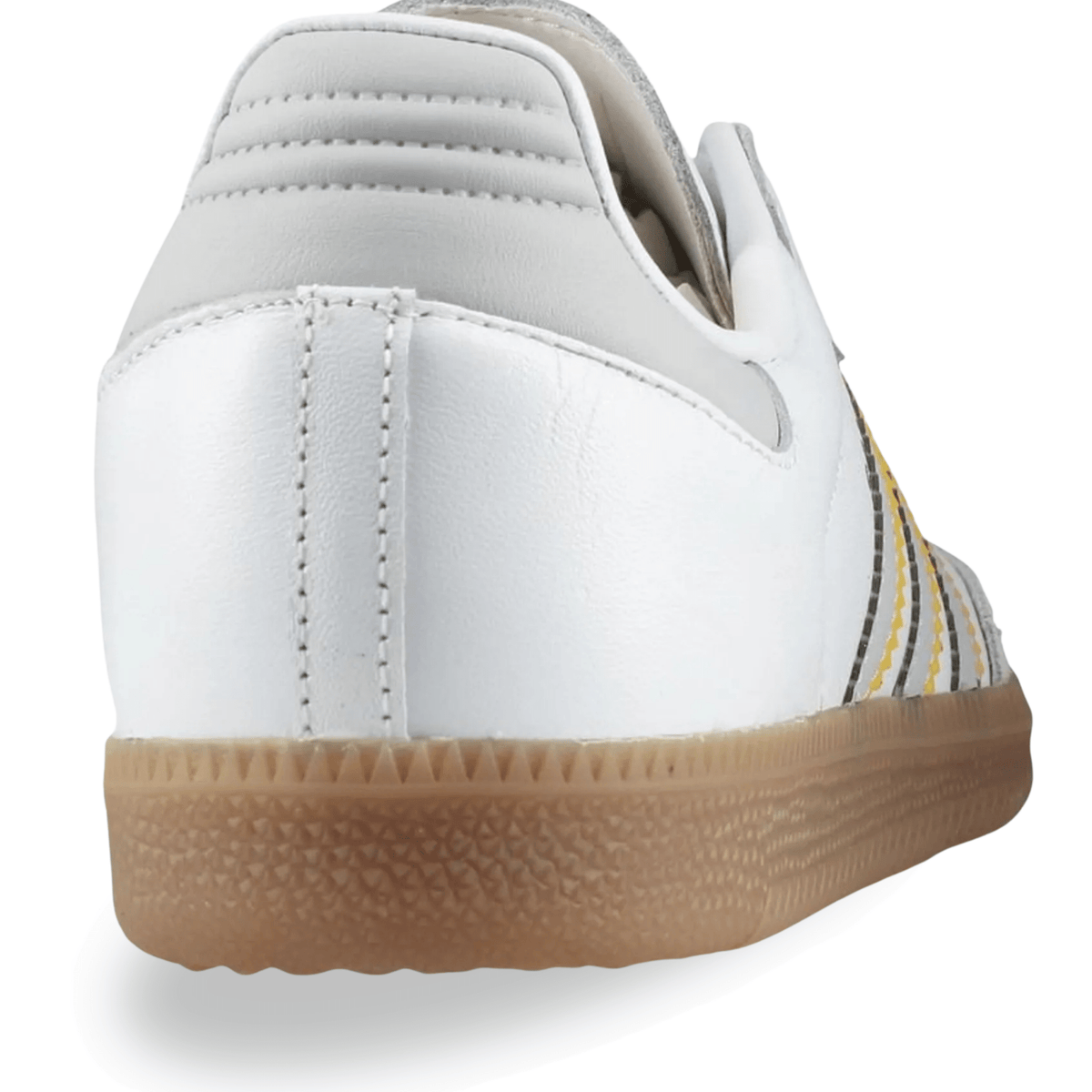 adidas Real Madrid Samba Indoor Soccer Shoes (White/Grey/Gum) | SoccerWearhouse