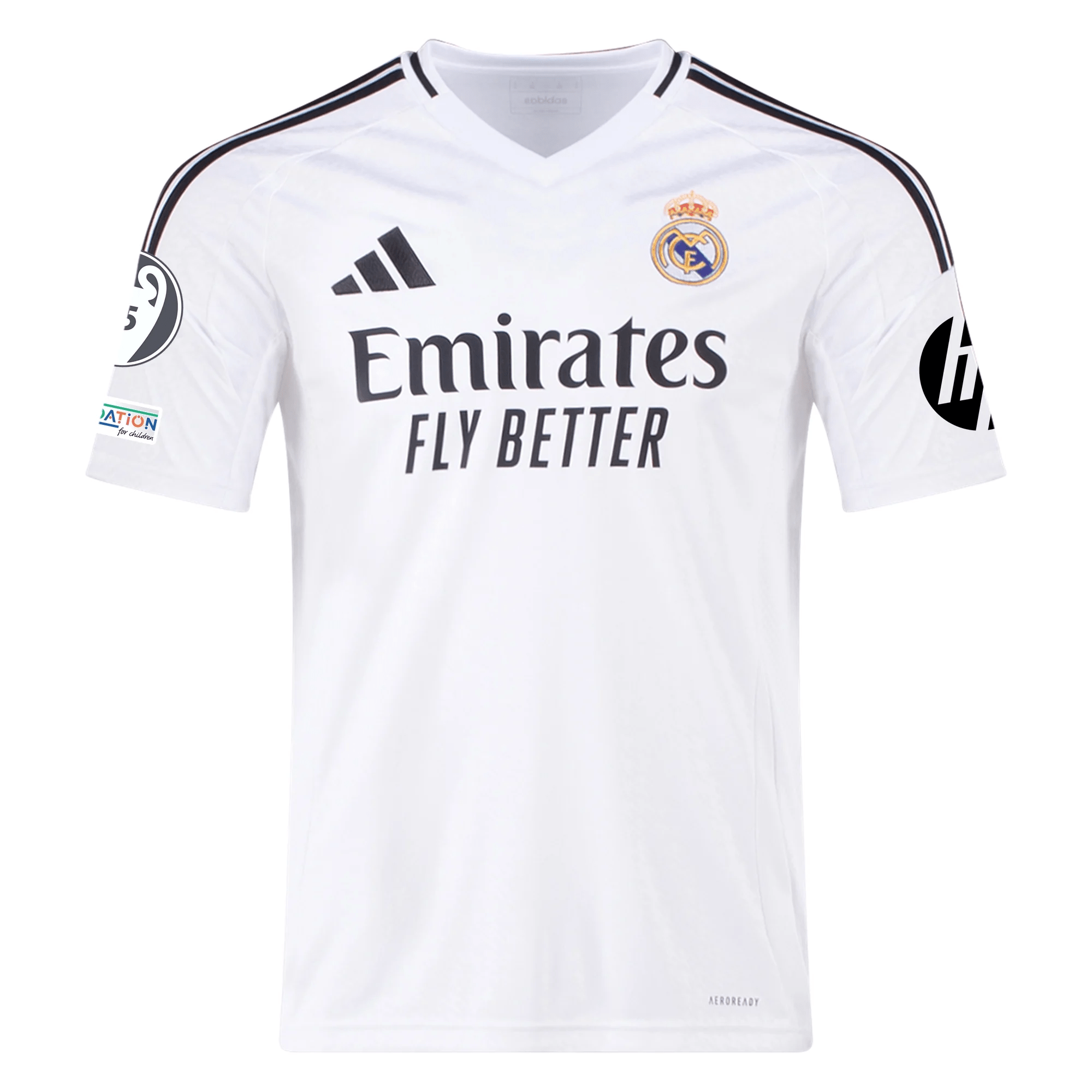 adidas Real Madrid Federico Valverde Home Jersey 24/25 w/ Champions Le