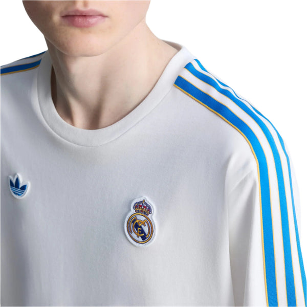 adidas Real Madrid ホワイトシャツ メンズ アディダス ヨーロッパ プロ トレーニング シャツ 25/26