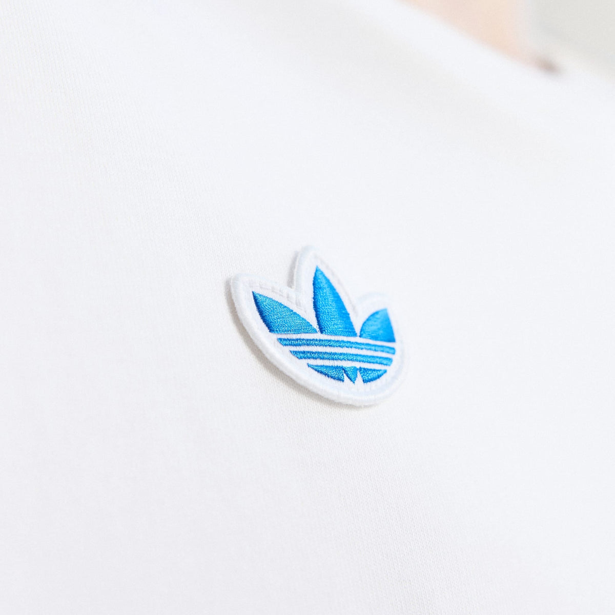 adidas Real Madrid Terrace Icon T-Shirt (White/Blue) | SoccerWearhouse