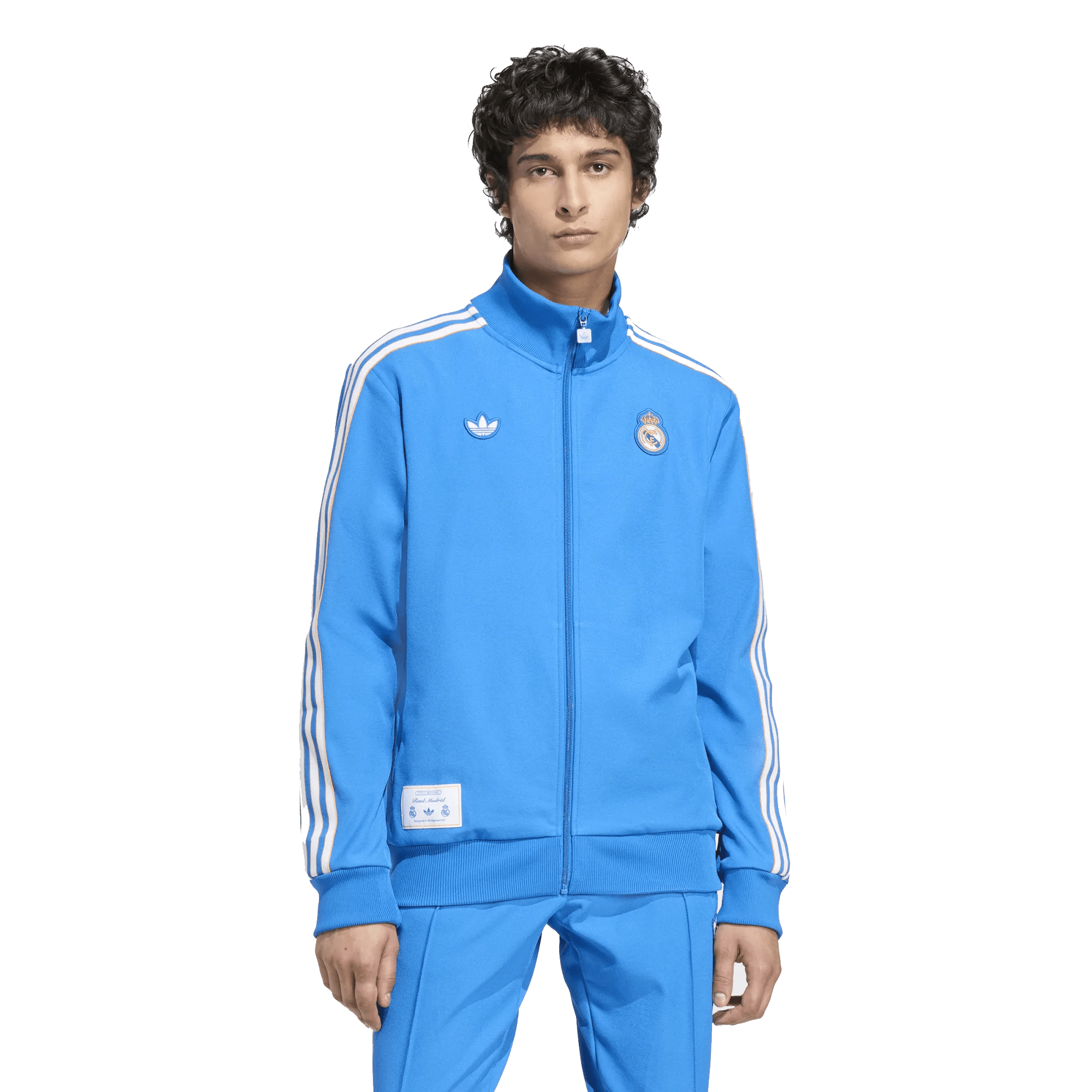 adidas Real Madrid Terrance Icon Track Top Jacket 25/26 (Blue/White)