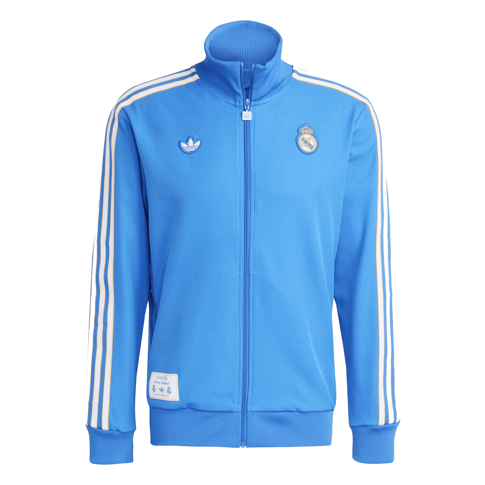 adidas Real Madrid Terrance Icon Track Top Jacket 25/26 (Blue/White) | SoccerWearhouse