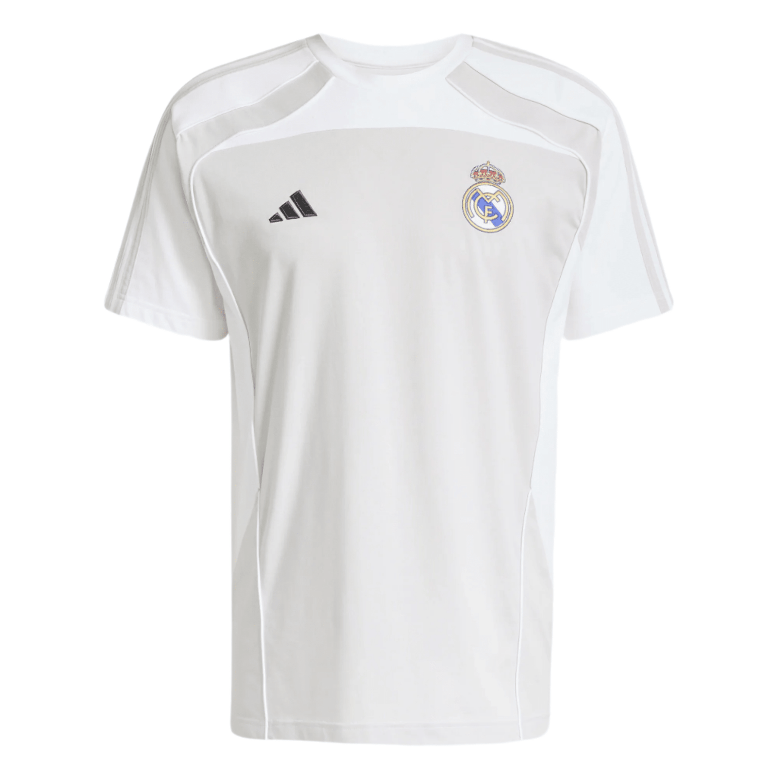 adidas Real Madrid UBP T-Shirt (Grey/White) | SoccerWearhouse