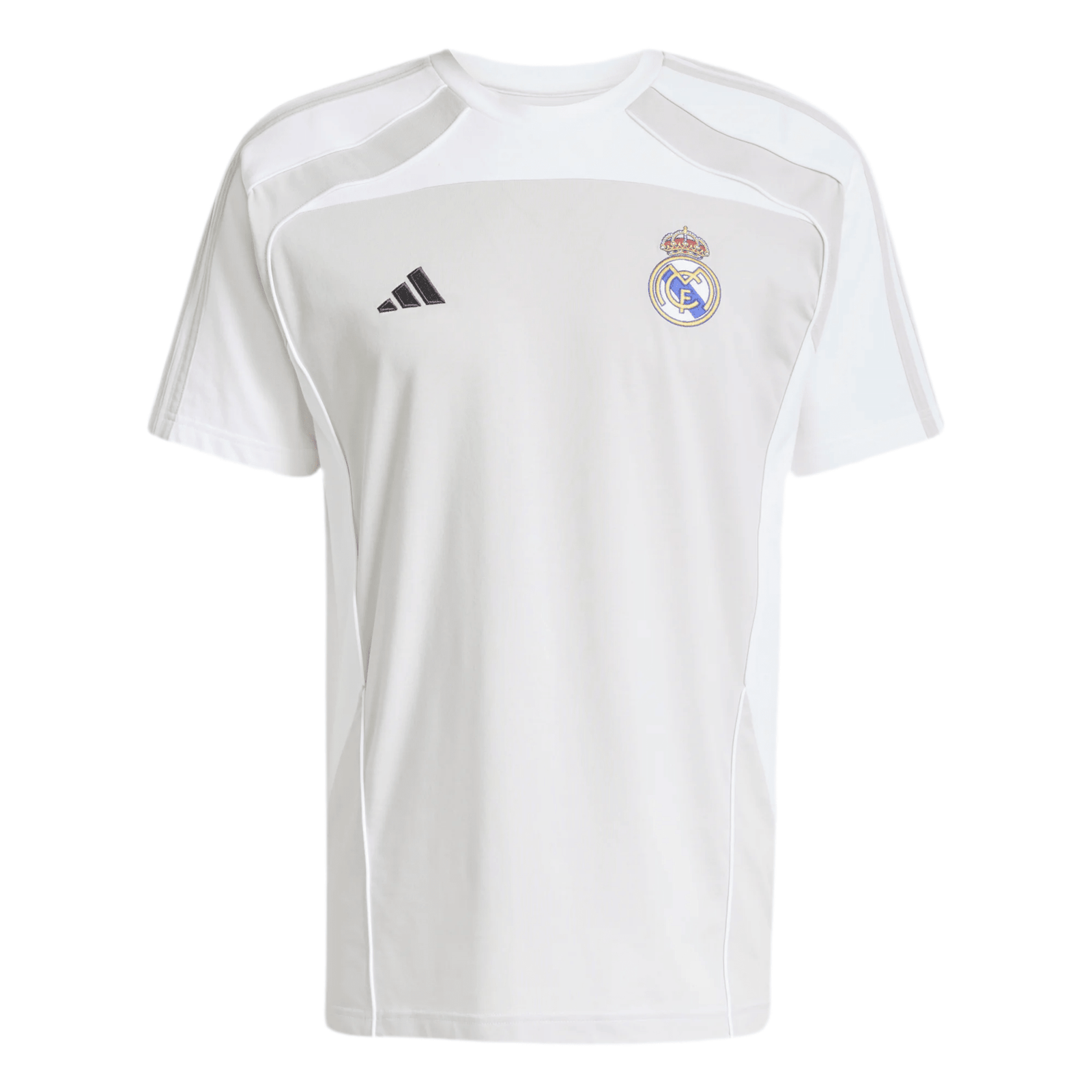 adidas Real Madrid UBP T-Shirt (Grey/White) | SoccerWearhouse