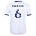 adidas Riqui Puig LA Galaxy Home Jersey 22/23 w/ Rose Bowl Game Emblem (White/Navy)