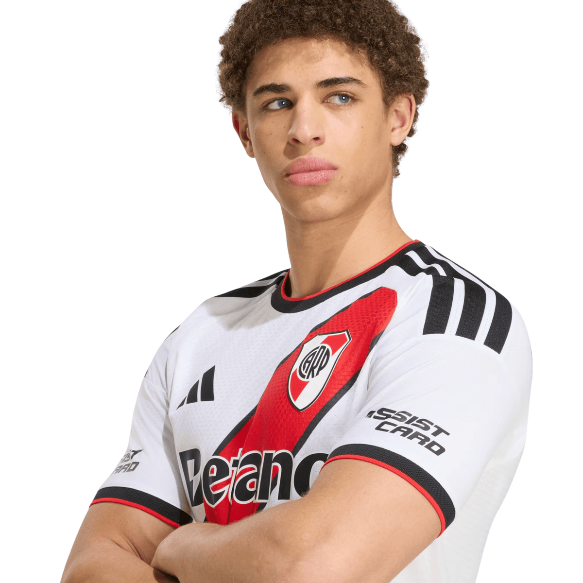 adidas River Plate Authentic Home Jersey 26/27 (White) | SoccerWearhouse
