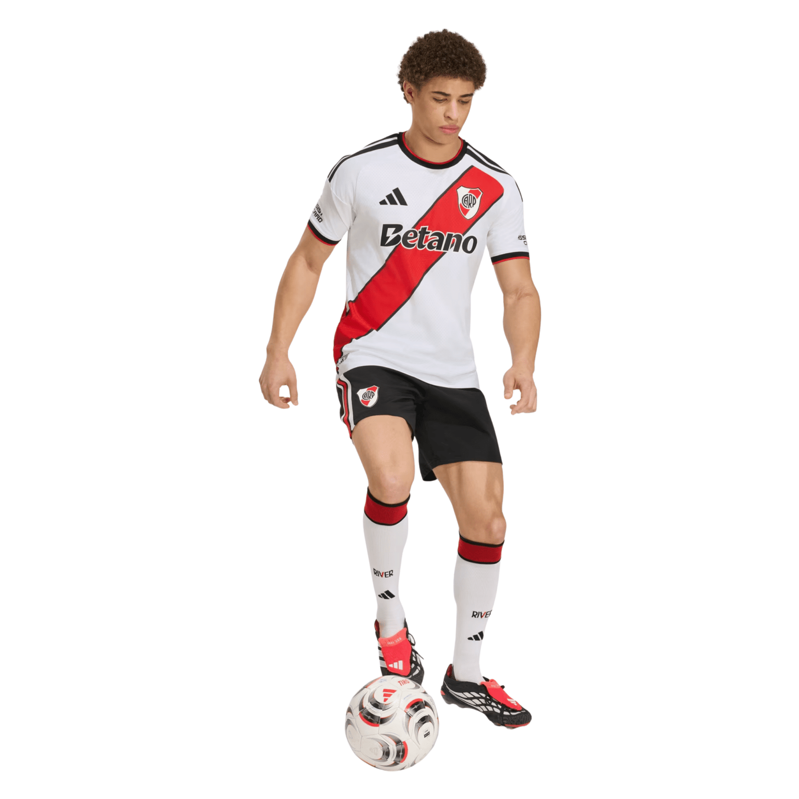adidas River Plate Authentic Home Jersey 26/27 (White) | SoccerWearhouse