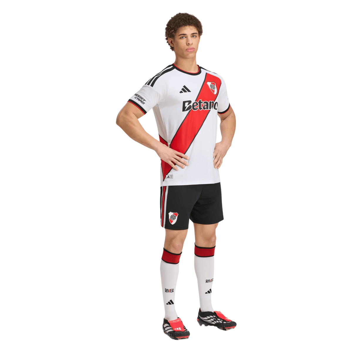 adidas River Plate Authentic Home Jersey 26/27 (White) | SoccerWearhouse