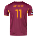 adidas Roma Authentic Evan Ferguson Home Jersey w/ Europa League Patches 25/26 (Burgundy)