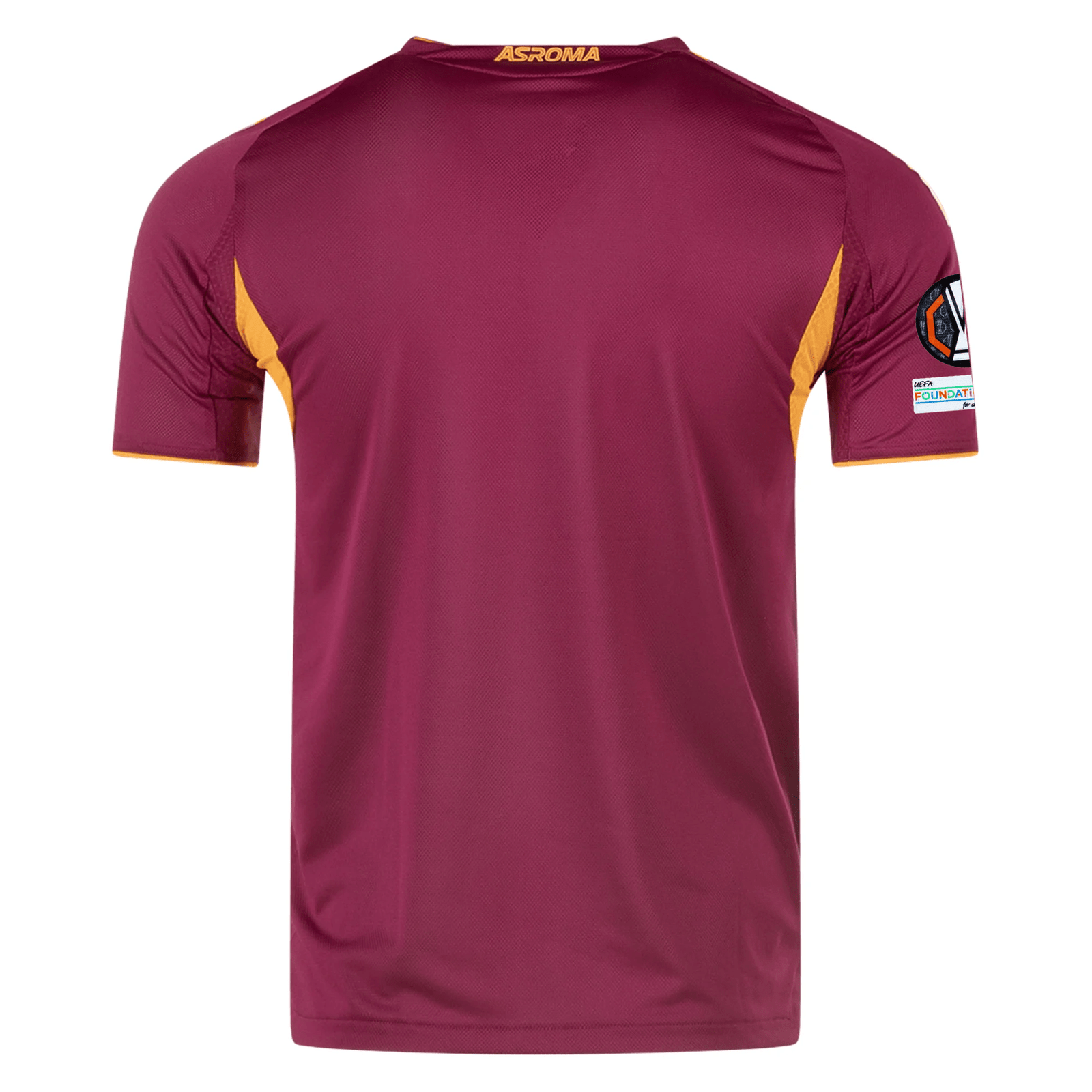 adidas Roma Authentic Matías Soulé Home Jersey w/ Europa League Patches 25/26 (Burgundy) | SoccerWearhouse