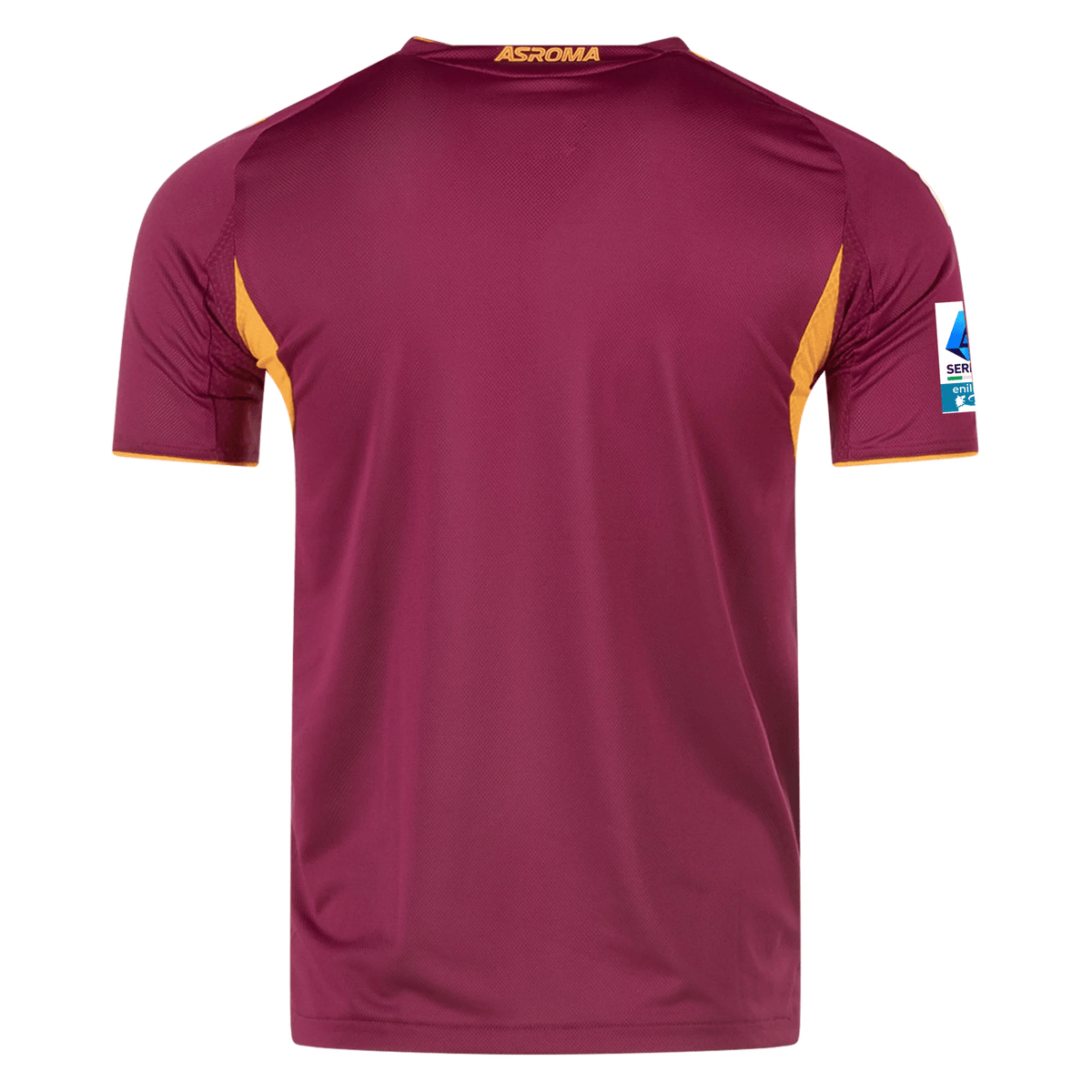 adidas Roma Authentic Home Jersey w/ Serie A Patch 25/26 (Burgundy) | SoccerWearhouse