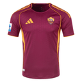 adidas Roma Authentic Home Jersey w/ Serie A Patch 25/26 (Burgundy)