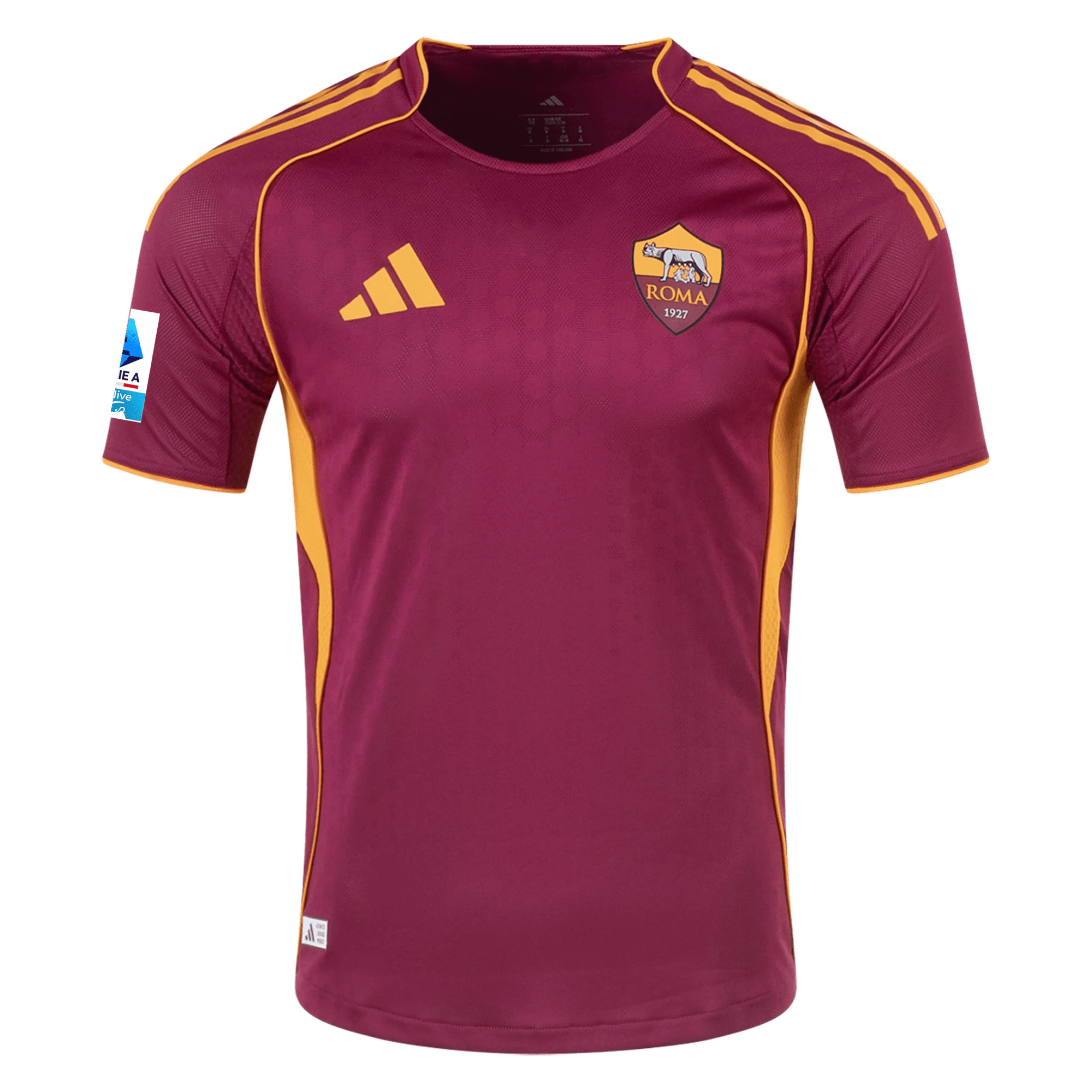 adidas Roma Authentic Paulo Dybala Home Jersey w/ Serie A Patch 25/26