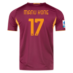 adidas Roma Authentic Gianluca Mancini Home Jersey w/ Serie A Patch 25