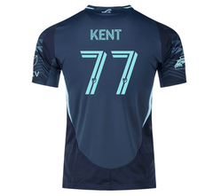 adidas Ryan Kent Seattle Sounders Authentic Away Jersey 25/26 w/ MLS P
