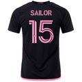 adidas Ryan Sailor Inter Miami Away Jersey 23/24 (Black/True Pink)
