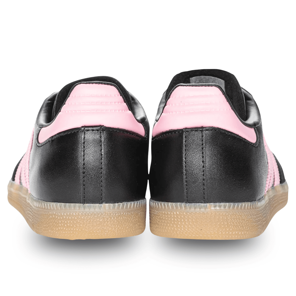 adidas Samba Inter Miami Soccer Shoes (Black/Light Pink/Gum) | SoccerWearhouse